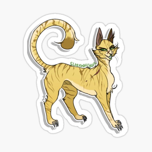 Sleekwhisker Icon Sticker for Sale by Lightthechirpet