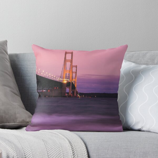 Item preview, Mackinac Bridge Dusk designed and sold by James Marvin Phelps.