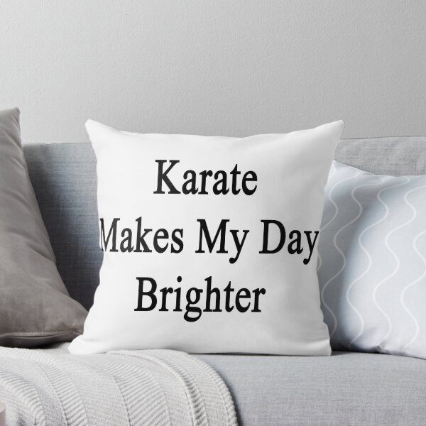Item preview, Karate Makes My Day Brighter designed and sold by supernova23.