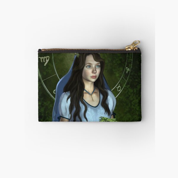 Item preview, Virgo zodiac fantasy circle designed and sold by Britta Glodde.