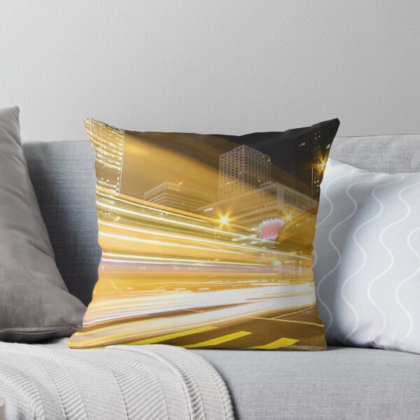 Item preview, Traffic in modern city at night designed and sold by kawing921.