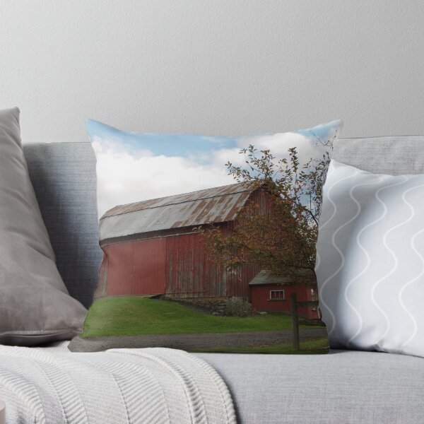 Item preview, barn in fall designed and sold by Penny Fawver.