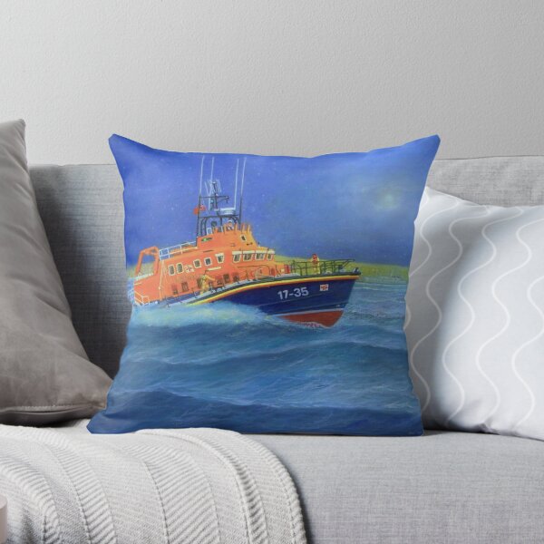 Midnight Shout Throw Pillow