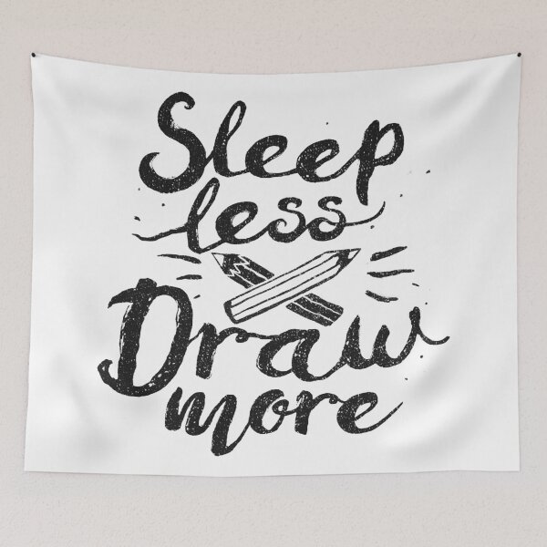 Item preview, Fox Shiver™ - Sleep Less Draw More designed and sold by Fox Shiver.