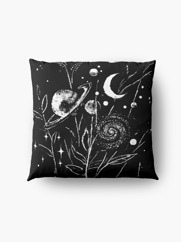 Alternate view of Space Botanica Floor Pillow