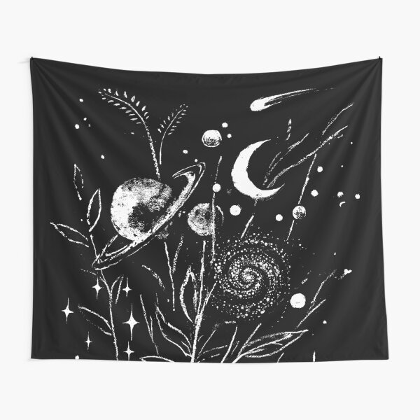 Space Botanica Tapestry