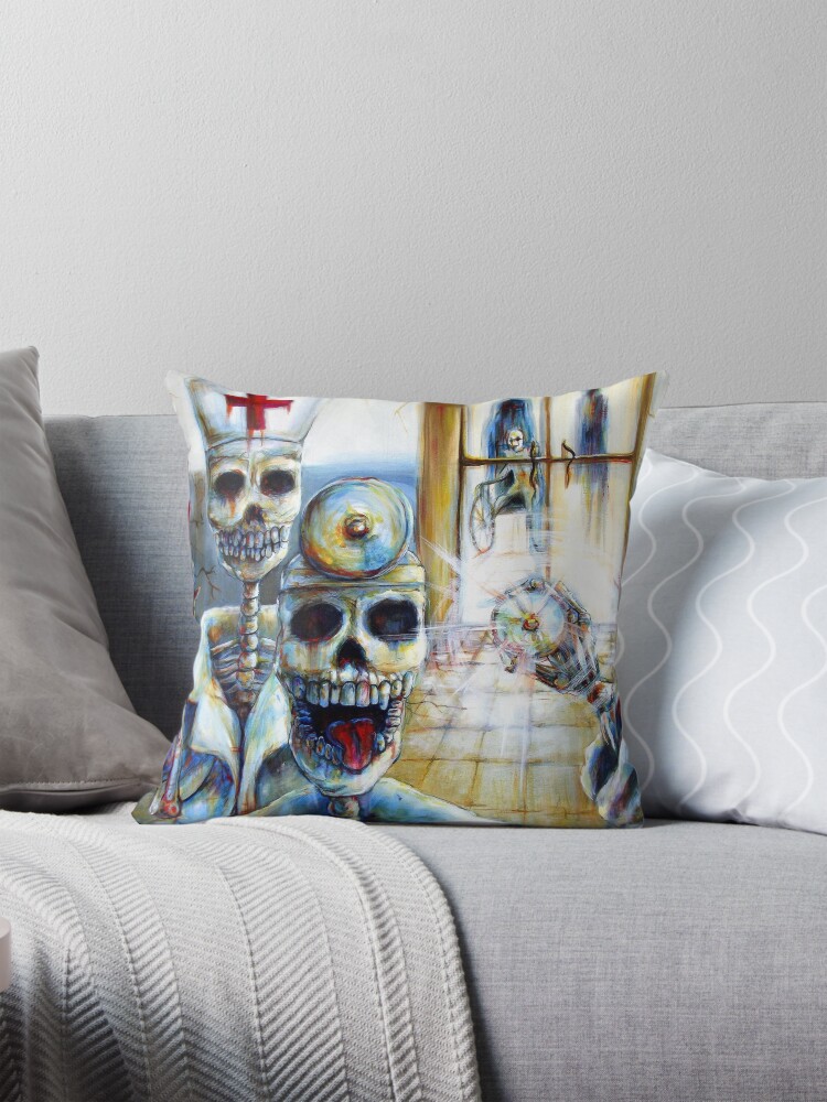 Item preview, Throw Pillow designed and sold by HCalderonArt.