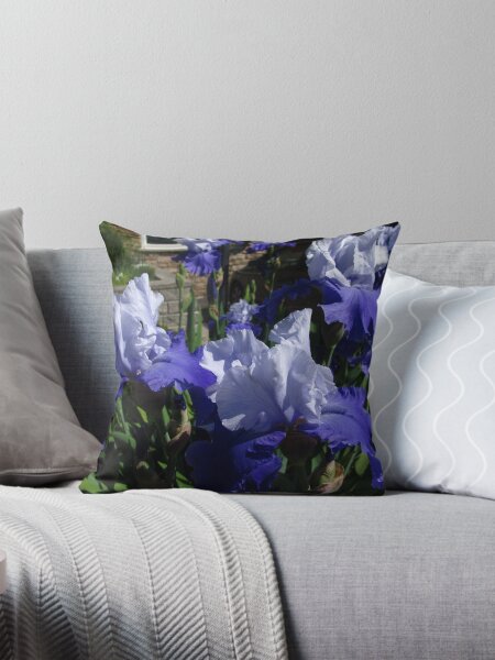 Item preview, Haunting taunting Blue Irises designed and sold by MarianBendeth.