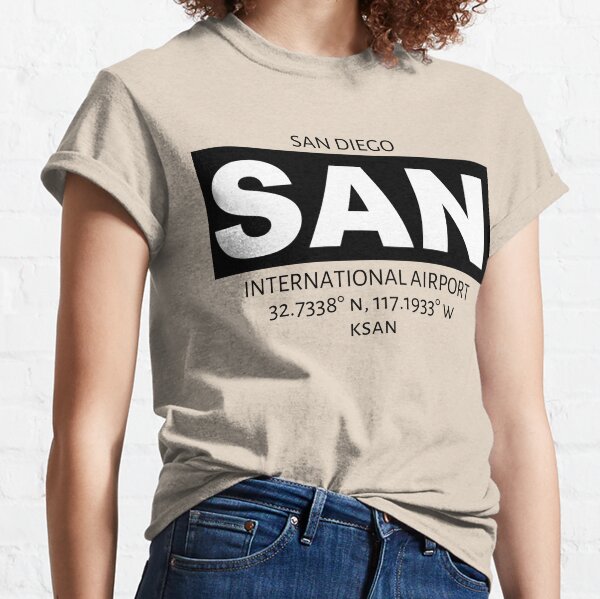San Diego International Airport SAN Classic T-Shirt