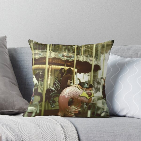 Carousel 3 Throw Pillow