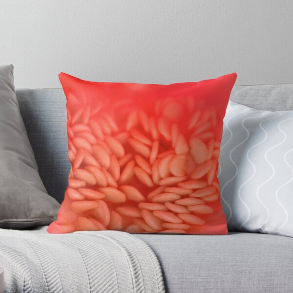 in the sacred heart of fertility Throw Pillow