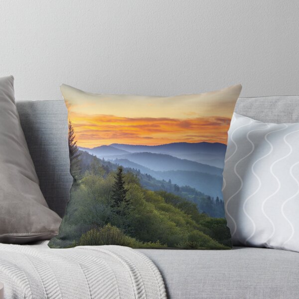 Item preview, Great Smoky Mountains National Park - Morning Haze at Oconaluftee designed and sold by DaveAllenPhoto.