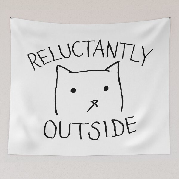 Item preview, Fox Shiver - Reluctantly Outside designed and sold by Fox Shiver.
