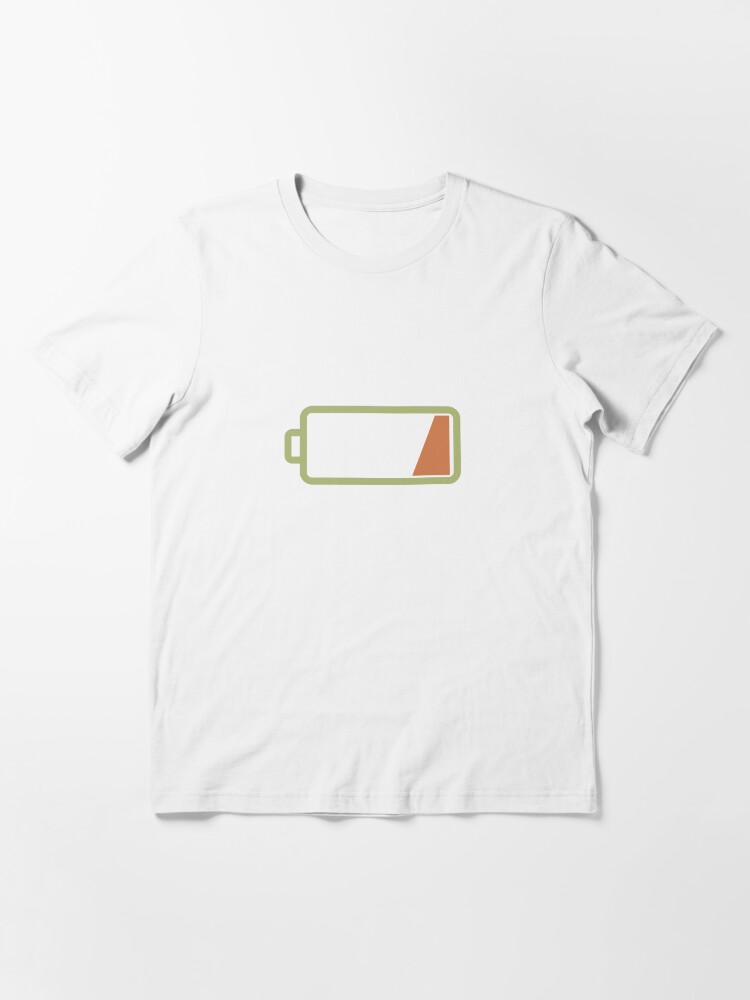 Alternate view of Silicon Valley - Low Battery Essential T-Shirt
