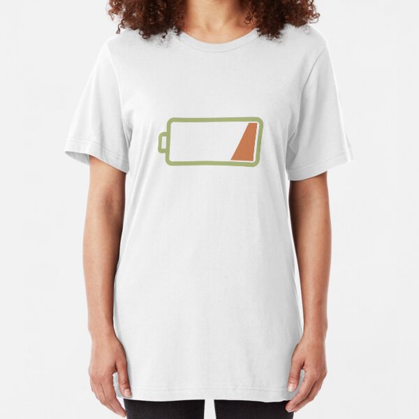 Silicon Valley - Low Battery Slim Fit T-Shirt