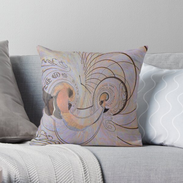 Curved space-time 5 Throw Pillow