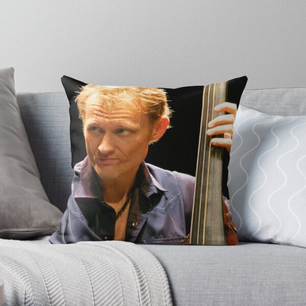 Chris Wood--Portrait #2 Throw Pillow