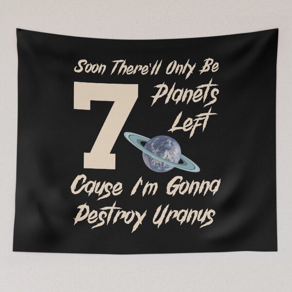 Item preview, Soon there'll only be 7 planets designed and sold by WorldOfTeesUSA.