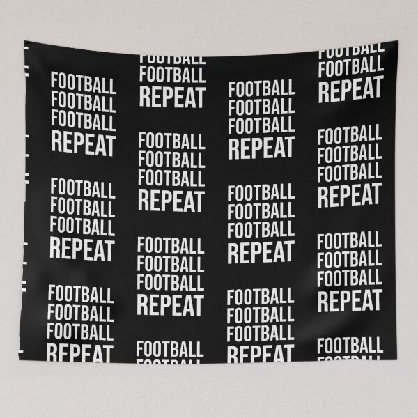 Artikelvorschau, football football football repeat entworfen und verkauft von nyco.