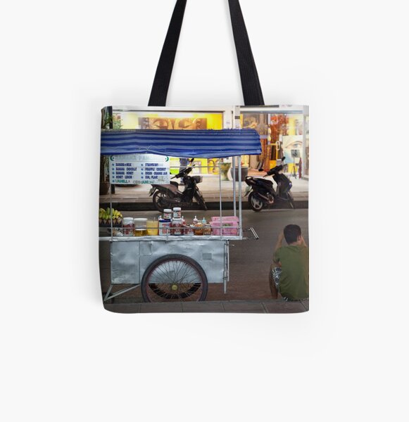 Pancakes All Over Print Tote Bag
