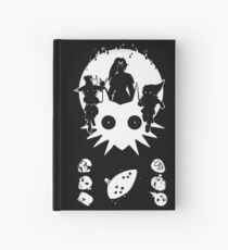 Cuaderno de tapa dura Majora's Mask White Silhouette