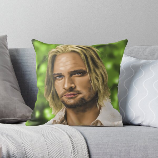 James 'Sawyer' Ford Throw Pillow