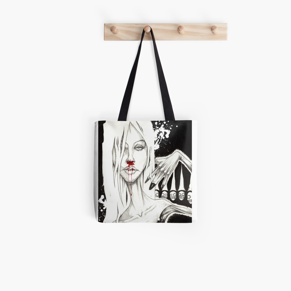 snow white tote bag