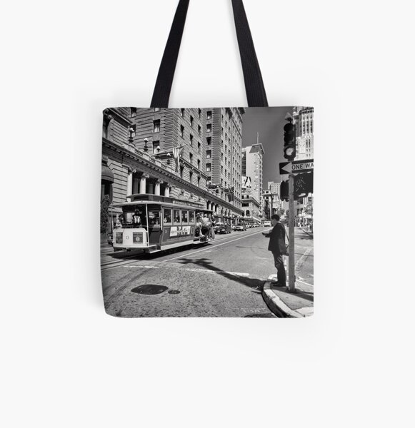 One way waiting - San Francisco All Over Print Tote Bag