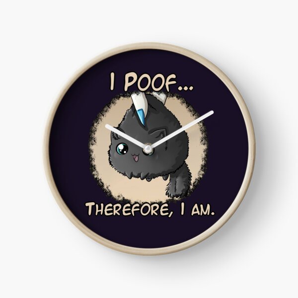 Lutei Ergo Sum Clock