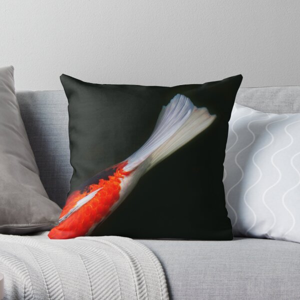 Koi Throw Pillow