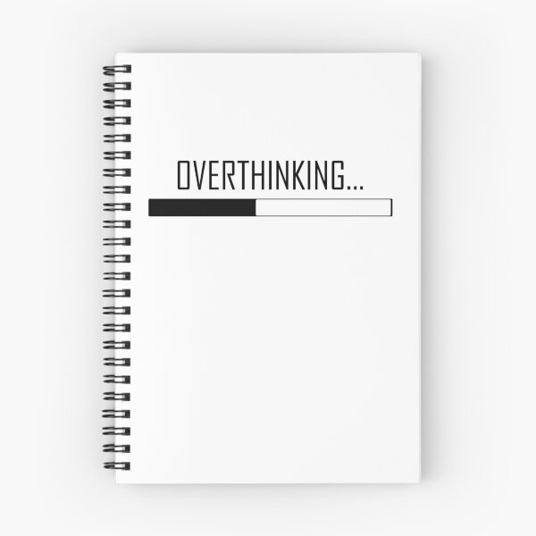 Item preview, Overthinking... designed and sold by BlackMosaic.