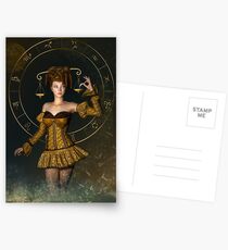 Waage-Fantasy-Sternzeichen Postkarten