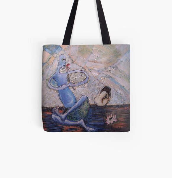 The Solace Without All Over Print Tote Bag