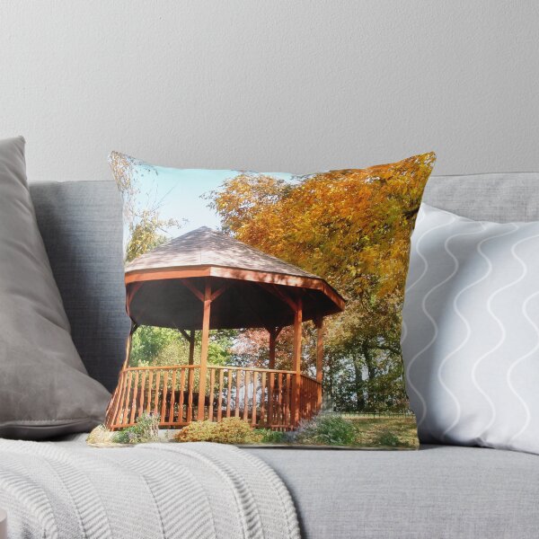 Item preview, Gazebo in Autumn designed and sold by Claude Johnson.