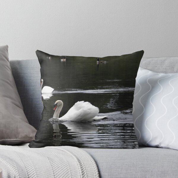 Item preview, Swans at the pond designed and sold by Sarah St. Pierre.