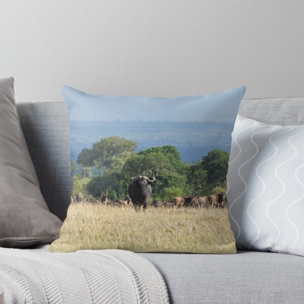 Item preview, Cape Buffalo on Masai Mara designed and sold by Sue Robinson.
