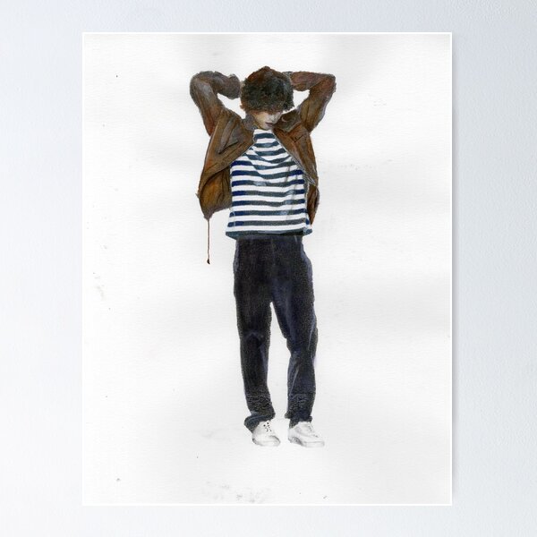 Kid # 36 (watercolor) Poster