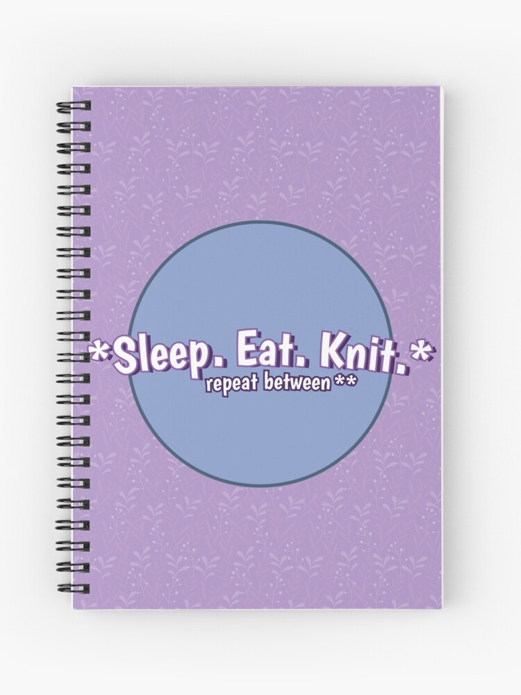 Thumbnail 1 of 3, Journal, Sleep Eat Knit designed and sold by thisgalknows.