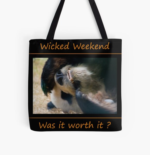 Wicked Weekend All Over Print Tote Bag