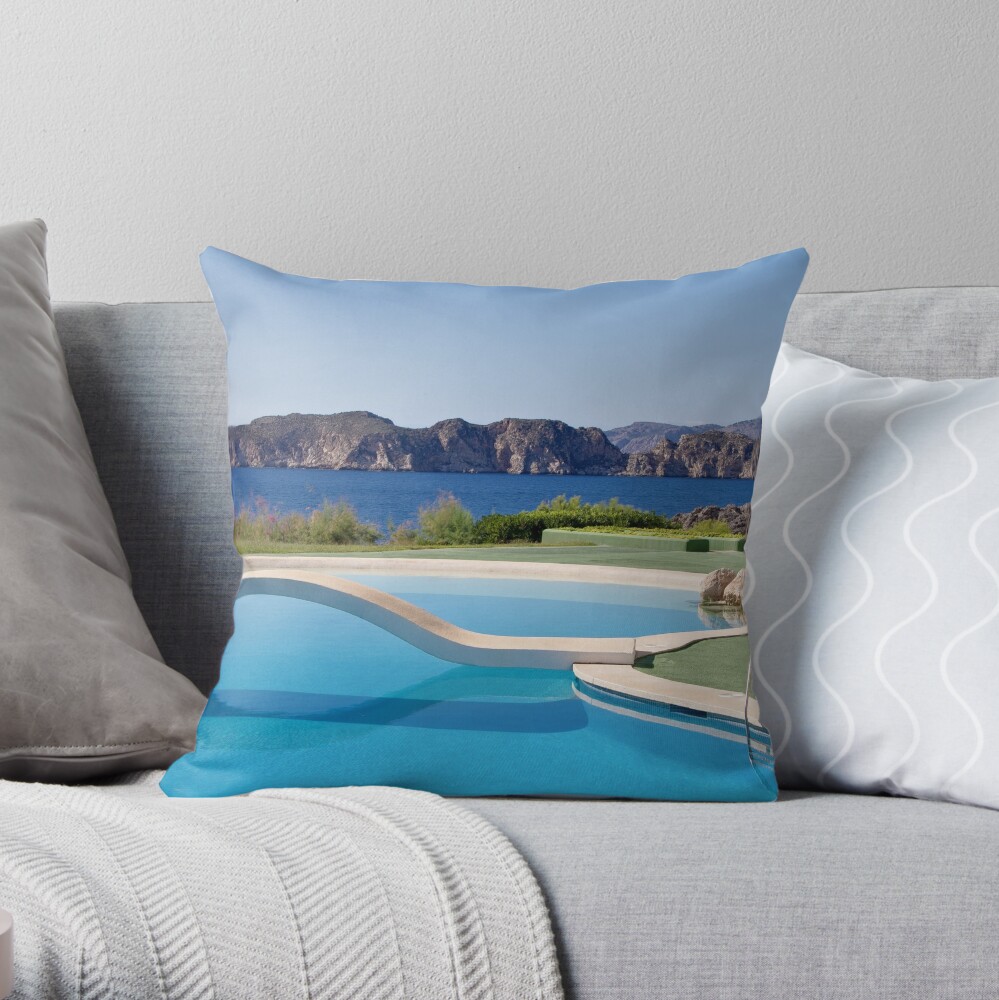 Gentle Bridge Throw Pillow