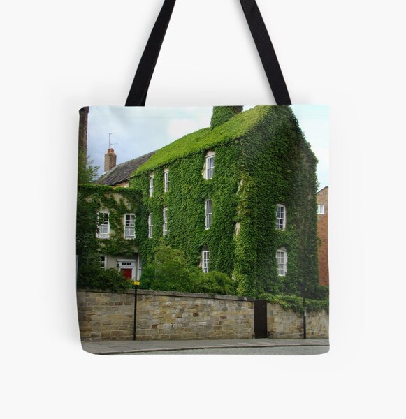 Durham College Green All Over Print Tote Bag