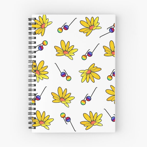 Aperçu de l'œuvre Motif floral arc-en-ciel créée et vendue par Chiara Filincieri.