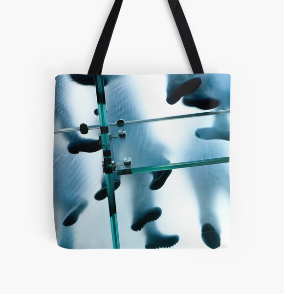 Walk All Over Print Tote Bag