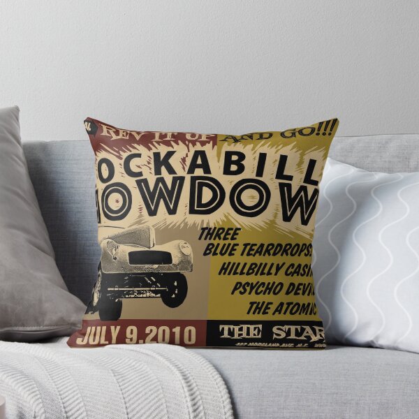 Artikelvorschau, Rockabilly Showdown Poster entworfen und verkauft von Jason Lonon.