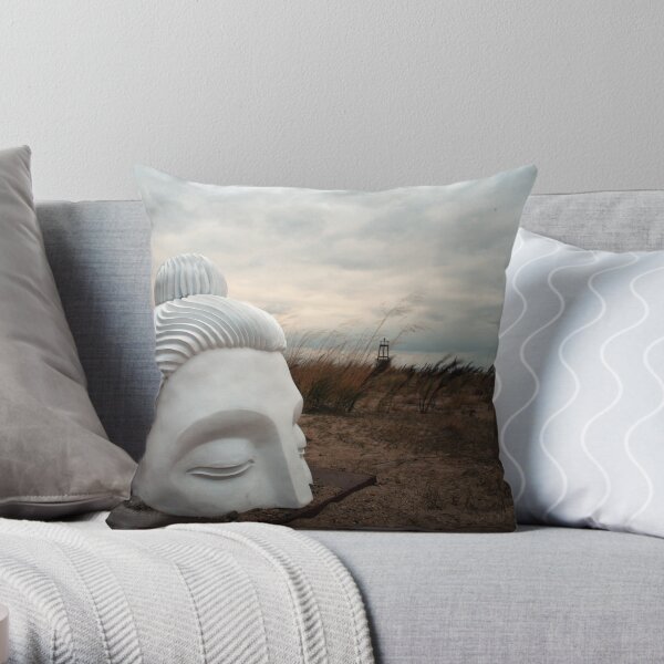 Exhale Throw Pillow