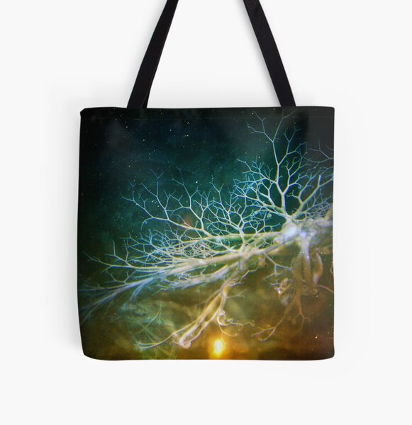Dendrites of the Space Mind All Over Print Tote Bag