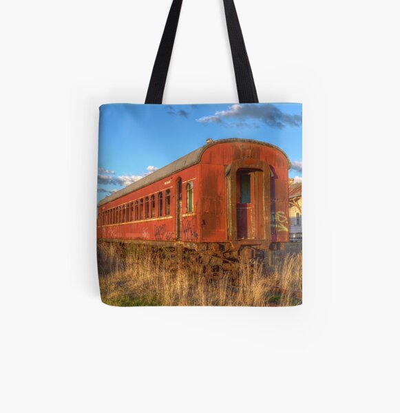 Off the rails All Over Print Tote Bag
