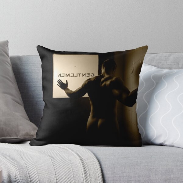 The Gentleman Throw Pillow