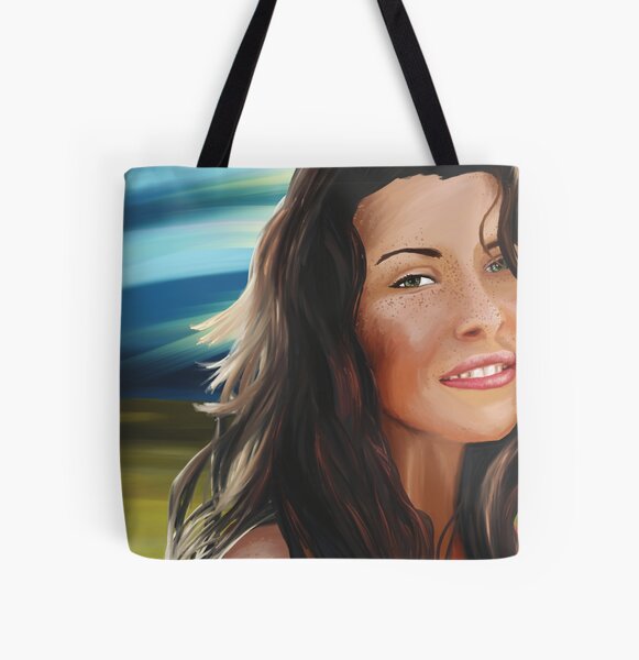Evangeline Lilly All Over Print Tote Bag
