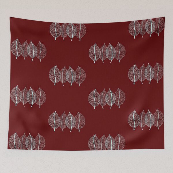 Item preview, Red Leaf Pattern designed and sold by plantita.
